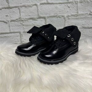 Timberland Kids Black Boots